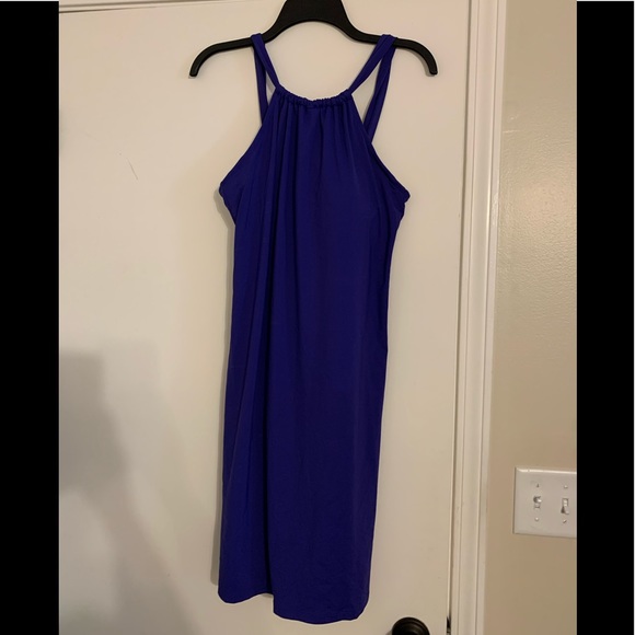 Athleta Strappy-back Dress w/ built-in bra M - Picture 1 of 8
